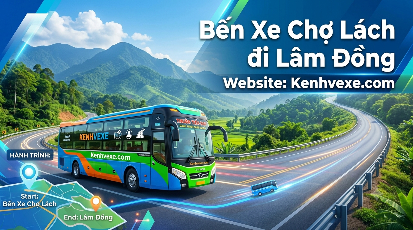 Xe khách Bến Xe Chợ Lách đi Lâm Đồng
