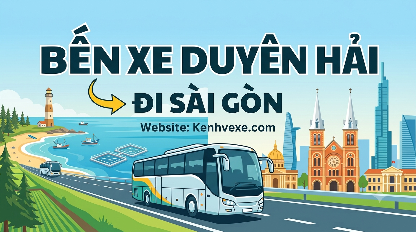 Xe khách Bến Xe Duyên Hải đi Sài Gòn