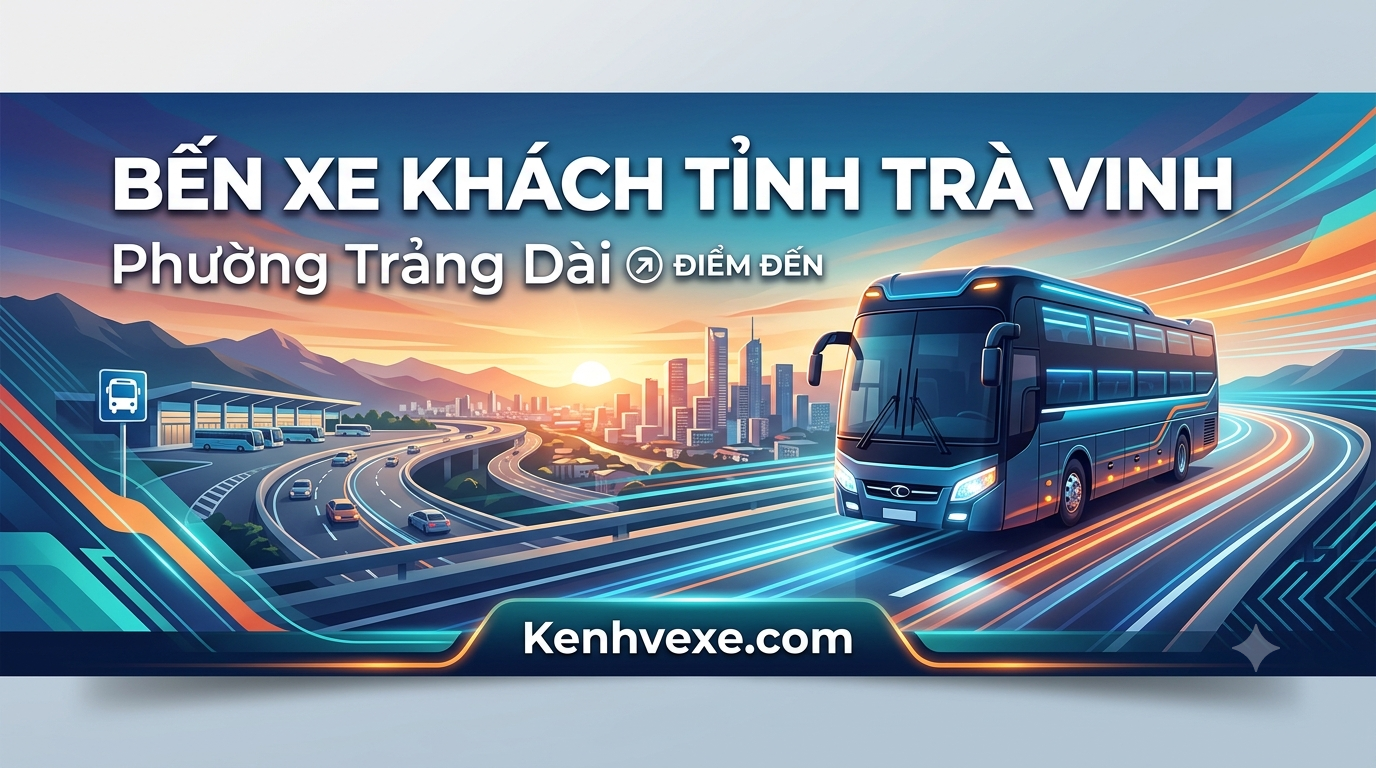 Xe khách Bến xe khách tỉnh Trà Vinh đi Phường Trảng Dài