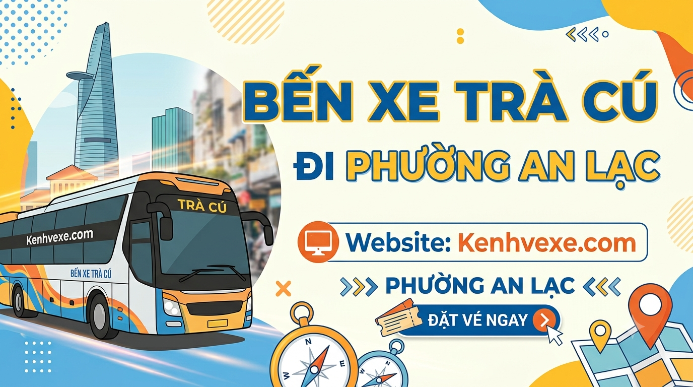 Xe khách Bến Xe Trà Cú đi Phường An Lạc