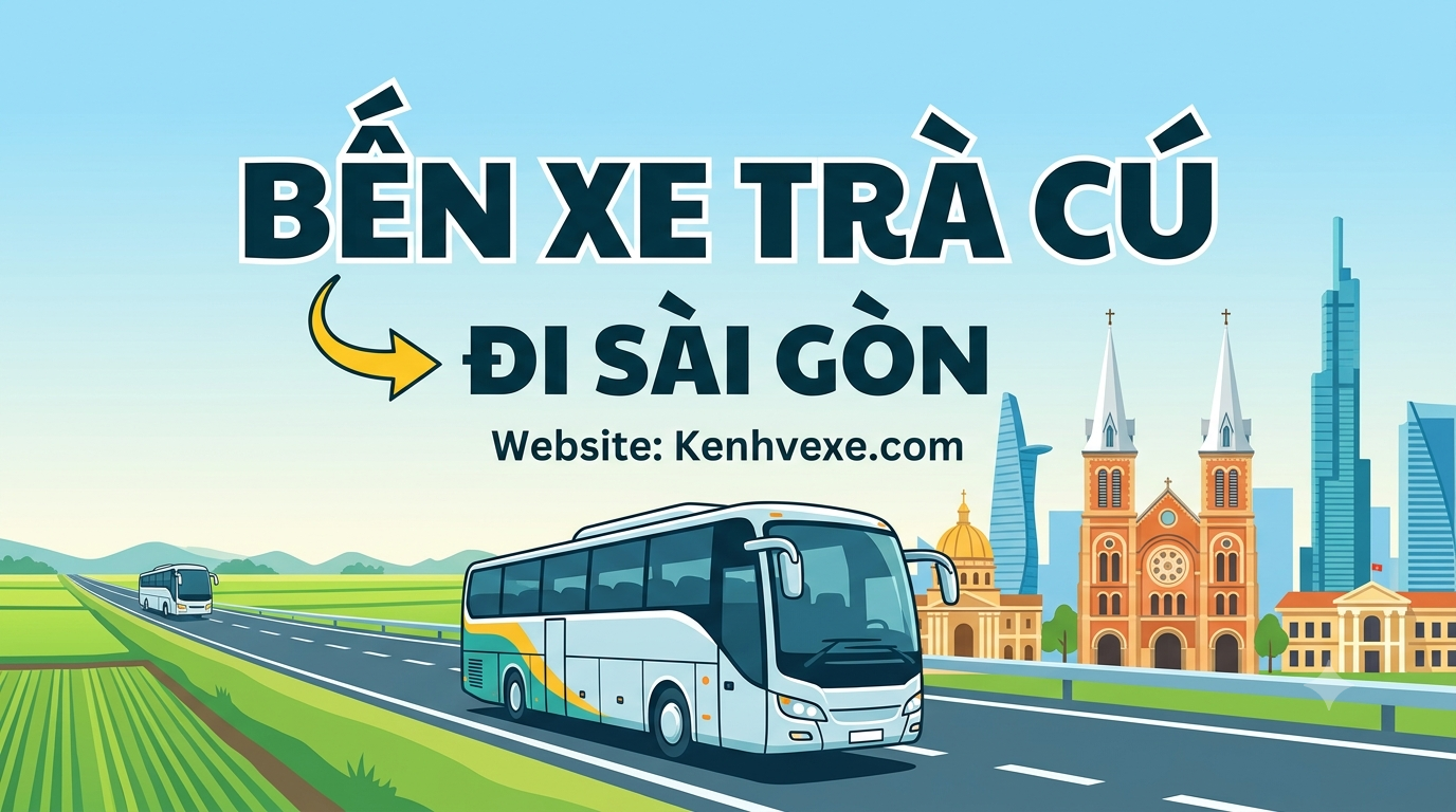 Xe khách Bến Xe Trà Cú đi Sài Gòn