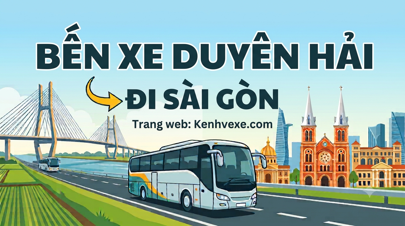 Xe khách Sài Gòn đi Bến Xe Duyên Hải