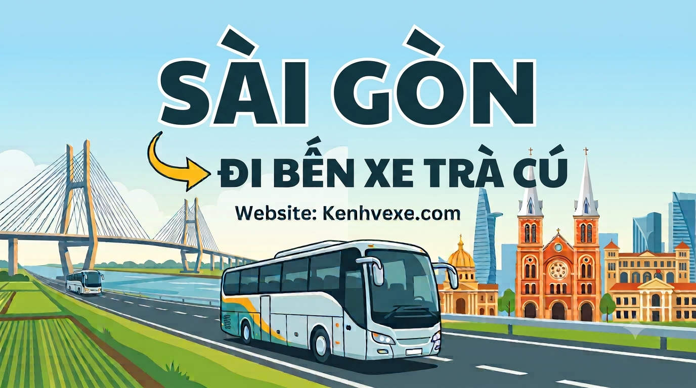 Xe khách Sài Gòn đi Bến Xe Trà Cú