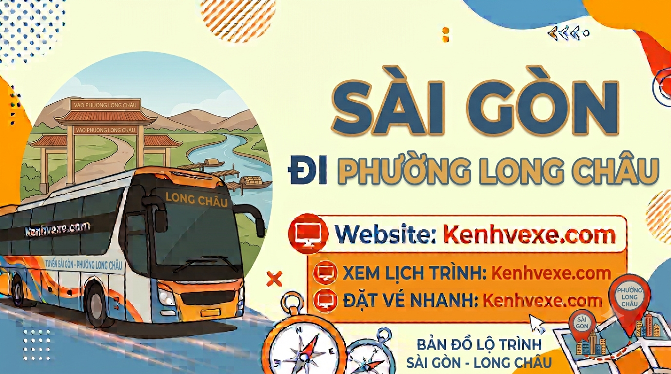 Xe khách Sài Gòn đi Phường Long Châu