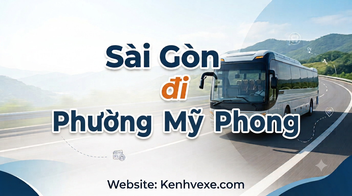 Xe khách Sài Gòn đi Phường Mỹ Phong