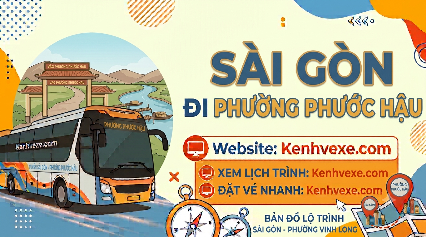 Xe khách Sài Gòn đi Phường Phước Hậu