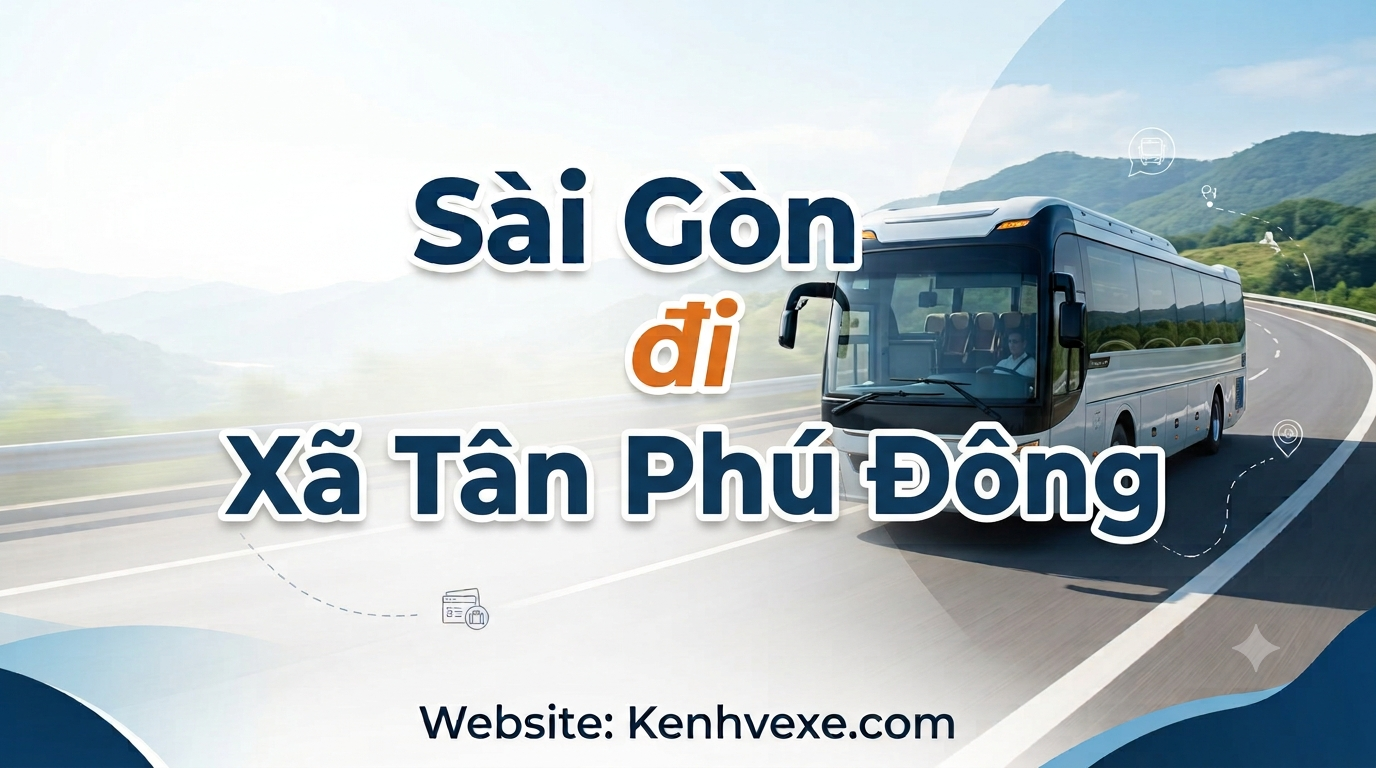 Xe khách Sài Gòn đi Xã Tân Phú Đông