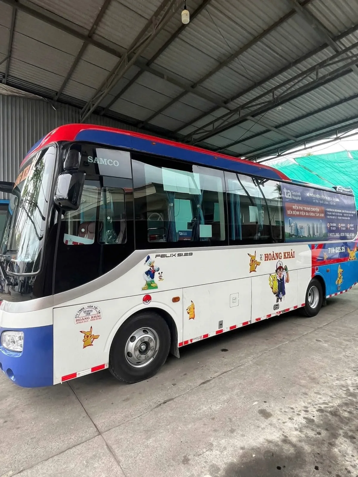Hình ảnh Nhà xe Nhà xe Hoàng Khải