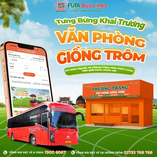 Hình ảnh Nhà xe Nhà xe Phương Trang Bến Tre