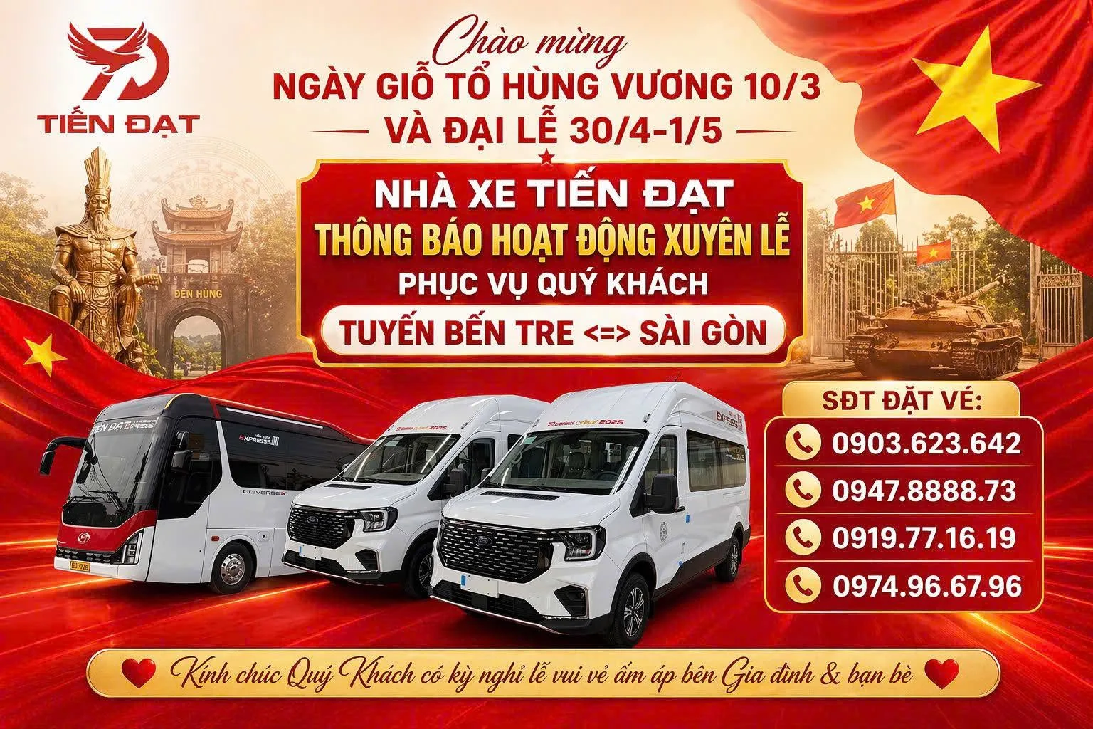 Hình ảnh Nhà xe Nhà xe Tiến Đạt