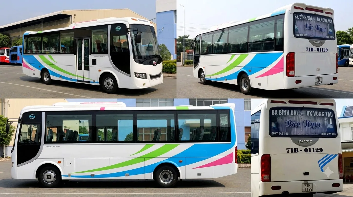 Xe Ghế Ngồi 29 Chỗ của Bảo Ngọc