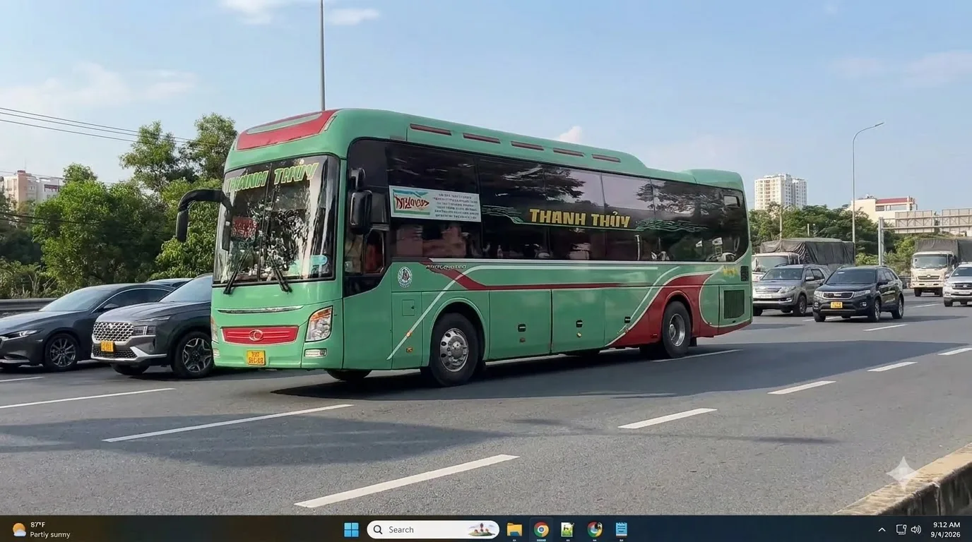 Xe Giường Nằm 40 chỗ của Thanh Thủy Trà Vinh Bình Dương