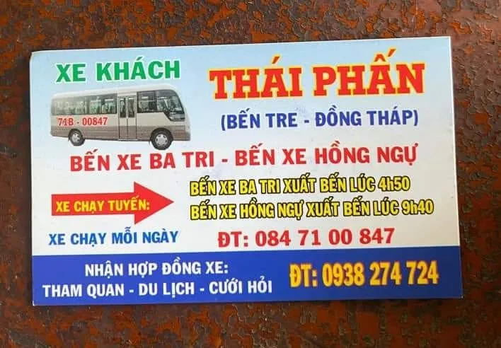 Hình ảnh Nhà xe Thái Phấn