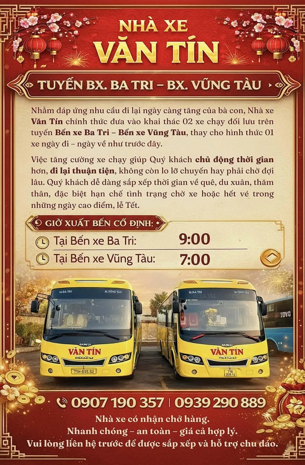 Hình ảnh Nhà xe Văn Tín