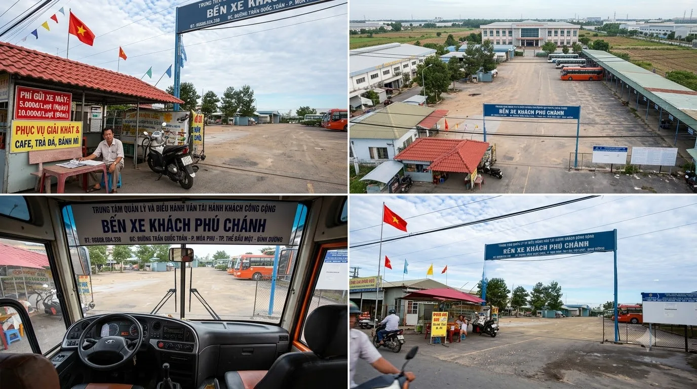 Hình ảnh Nhà xe Phước Thơ Thạnh Phú Bình Dương