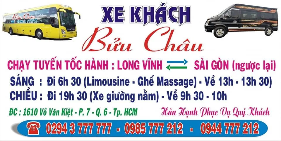 Hình ảnh Nhà xe Bửu Châu Trà Vinh