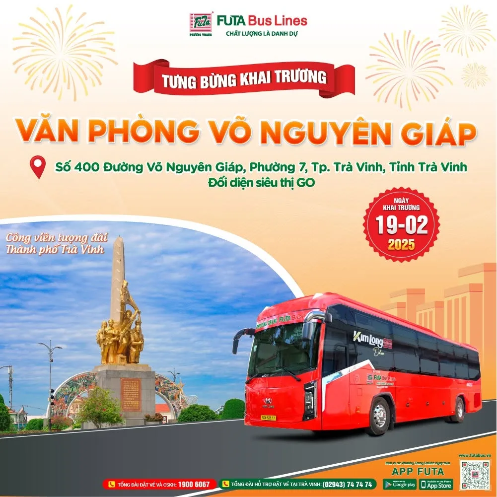 Hình ảnh Nhà xe Phương Trang Trà Vinh