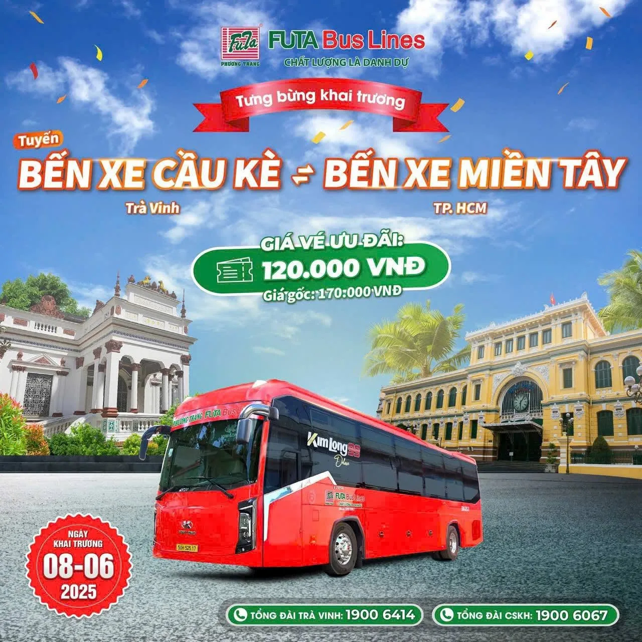 Hình ảnh Nhà xe Phương Trang Trà Vinh