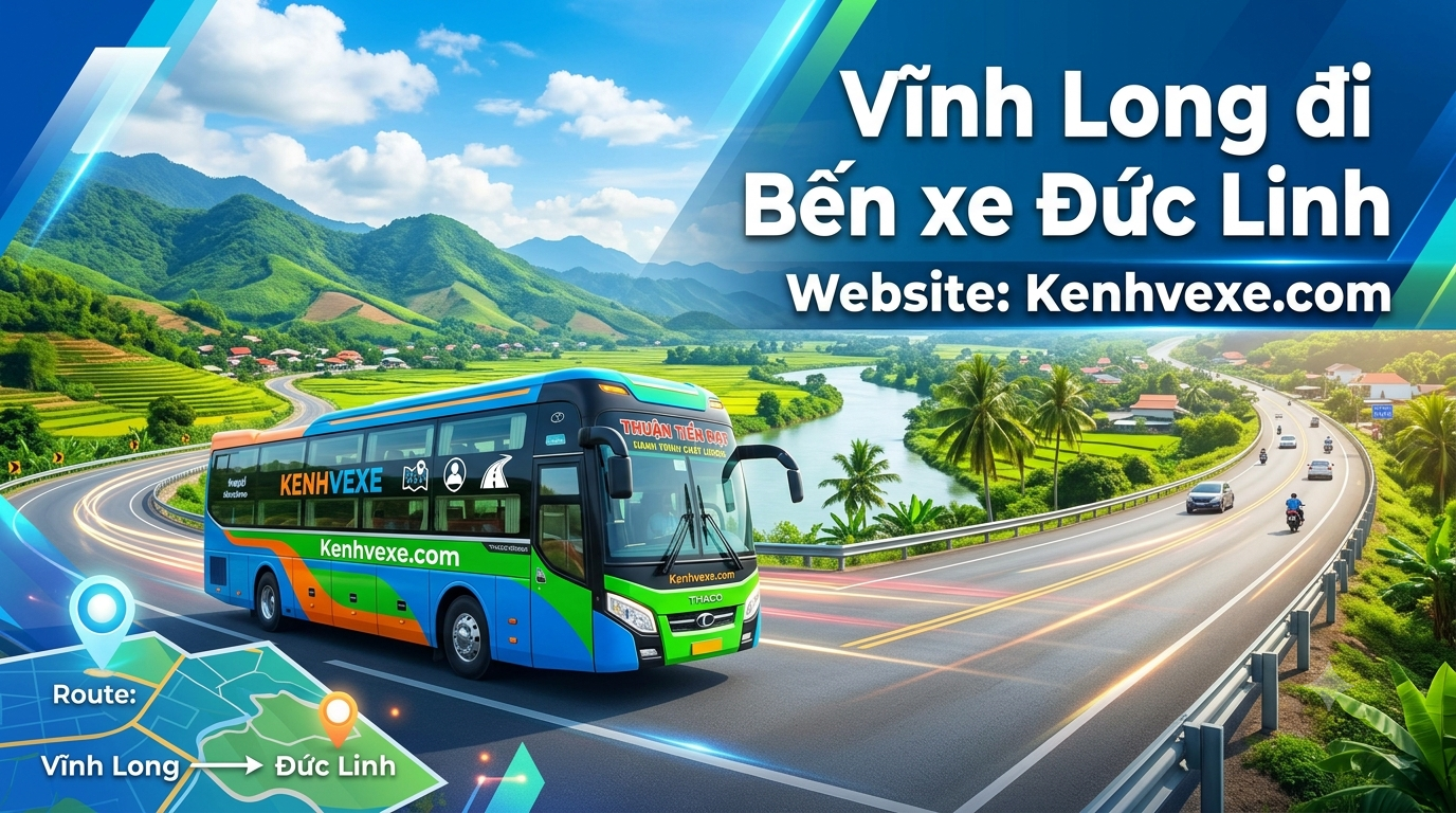 Xe khách Vĩnh Long đi Bến xe Đức Linh