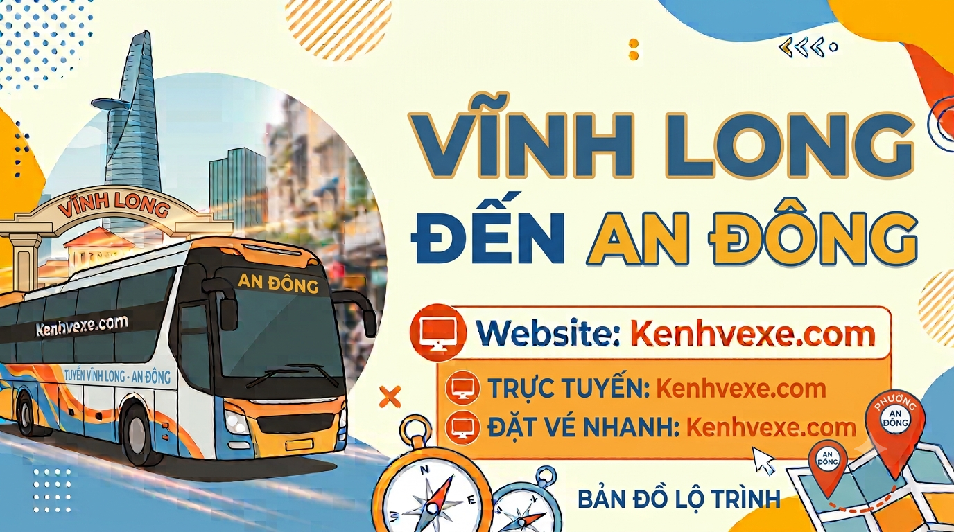 Xe khách Vĩnh Long đi Phường An Đông