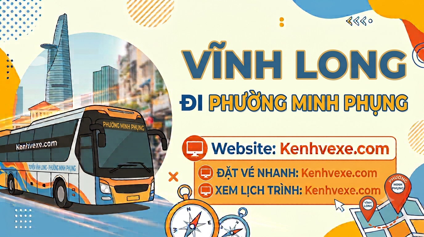 Xe khách Vĩnh Long đi Phường Minh Phụng