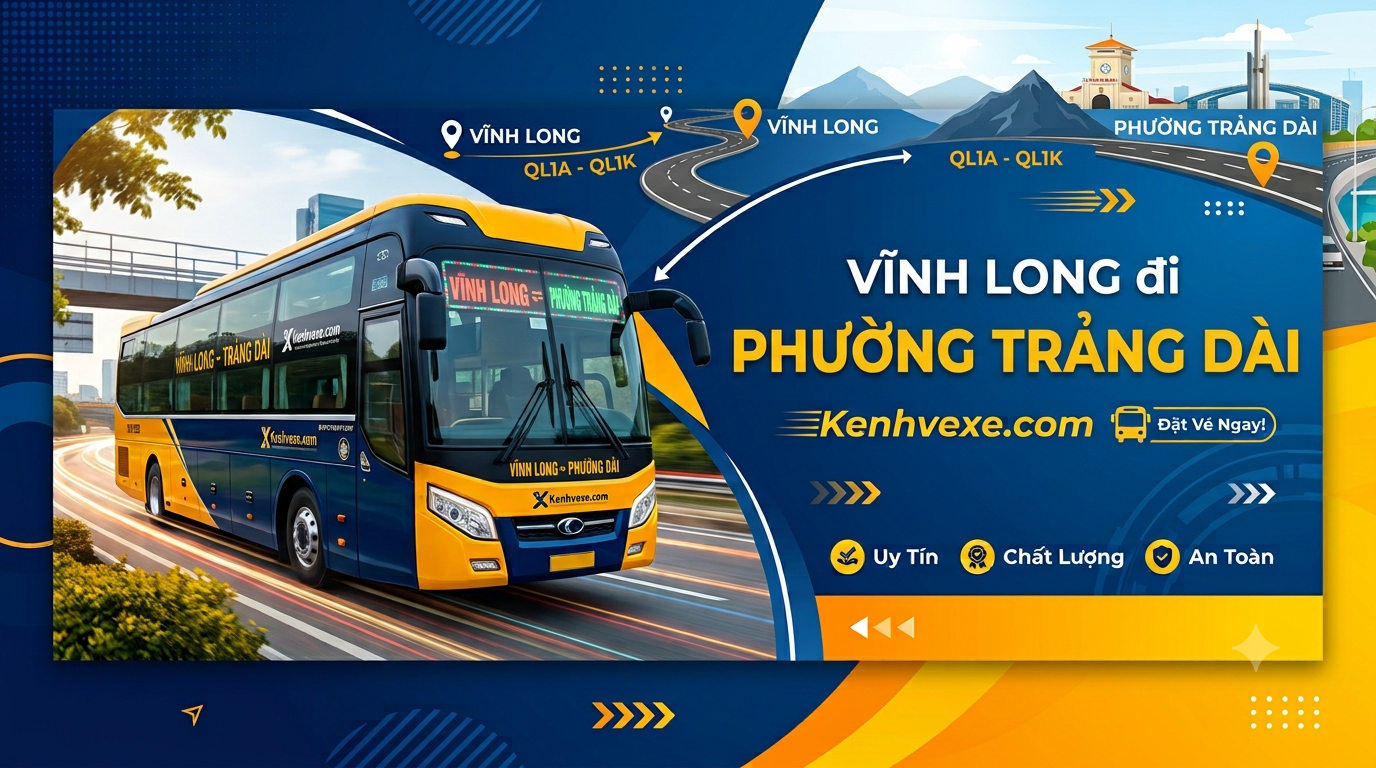 Xe khách Vĩnh Long đi Phường Trảng Dài