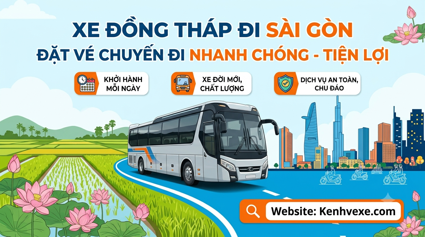 Đồng Tháp đi Sài Gòn (TP.HCM)