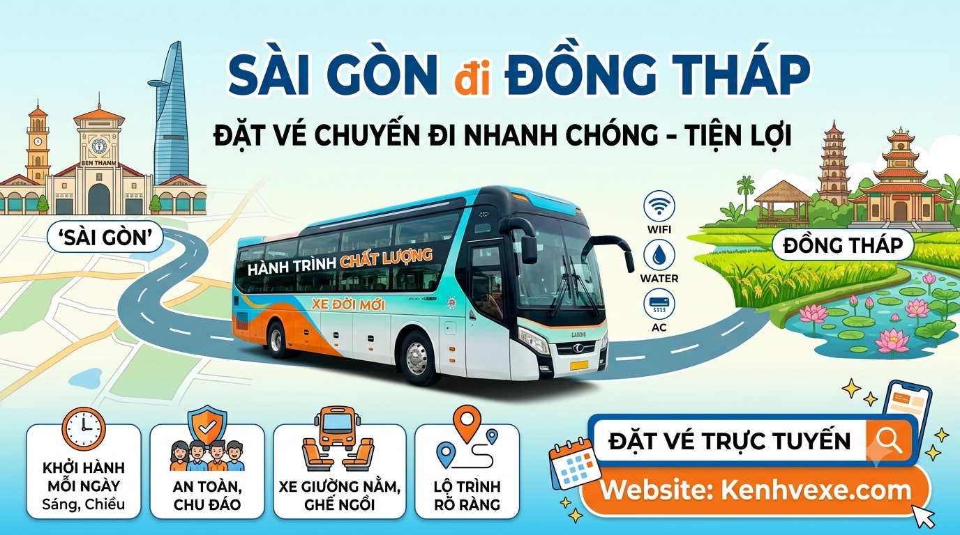Sài Gòn đi Đồng Tháp